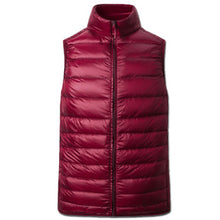White Duck Down Vest Waistcoats Jackets Jaqueta Masculina Men's Casual Slim Fit Zipper Jackets Coats Hombre BL