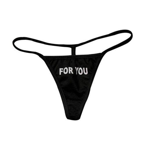 Cotton G-String And Thongs Women Sexy Letter Print Low Waist Briefs Panties Underwear Women tangas women sexy #20 BL