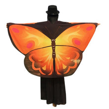 Fahsion Ladies Colorful Butterfly Print Scarves Soft Beautiful Chiffon Scarf Women Shawl Pashmina Female #63 BL