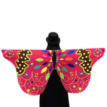 Fahsion Novelty Ladies Colorful Butterfly Print Scarves Soft Beautiful Scarf Women Shawl Pashmina Female 7 Colors 1216# BL