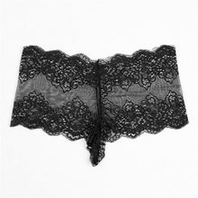 High Quality Breifs Women Lace Black Withe High Waist Womens Briefs transparent Panties Thongs Lingerie Underwear Women #23 BL