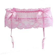 High quality lingerie Sexy Women Floral Lace Suspender Galter Belts Stocking Garter Belts One Size 4 Colors garter belt #23 BL