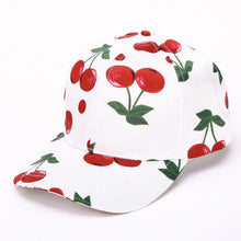 Fruit Print Baseball Cap For Women   Sun Hat HipHop Curved Strapback Snapback Hats Cap Female #63 BL