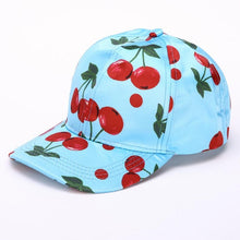 Fruit Print Baseball Cap For Women   Sun Hat HipHop Curved Strapback Snapback Hats Cap Female #63 BL