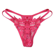 Underwear Women Sexy Lingerie Gauze Low Waist Thongs and G String Lace Panties T-back Transparent Panties #23 BL