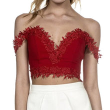Sexy Women Lace Splice Tank Tops  Style Slim V-neck Lace Backless Tops Vest Camis &23 BL