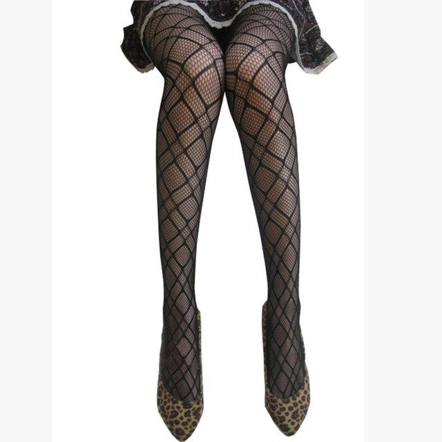 Sexy Women's Fishnet Tights Club Wear Bodystockings Pattern Pantyhose Compression Tights medias de rejilla #23 BL