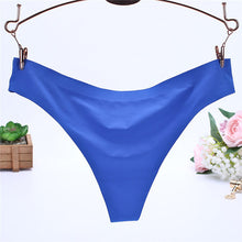 Sexy Women  Invisible Underwear Briefs Ice Silk Seamless Women's Underwear ladies panties Crotch High Quality #33 BL