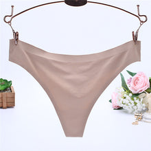 Sexy Women  Invisible Underwear Briefs Ice Silk Seamless Women's Underwear ladies panties Crotch High Quality #33 BL
