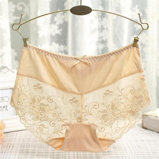 Underwear Women Sexy Lace Transparent Ultra-thin Underwear Women's Panties tangas women sexy 11Colors #421 BL