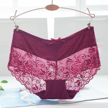 Underwear Women Sexy Lace Transparent Ultra-thin Underwear Women's Panties tangas women sexy 11Colors #421 BL