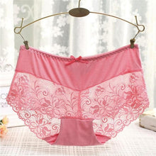 Underwear Women Sexy Lace Transparent Ultra-thin Underwear Women's Panties tangas women sexy 11Colors #421 BL