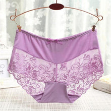Underwear Women Sexy Lace Transparent Ultra-thin Underwear Women's Panties tangas women sexy 11Colors #421 BL