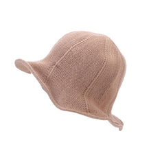 sun hat female  sun hats for women large brimmed Knit sun hat folding beach Caps sombreros mujer verano #63 BL