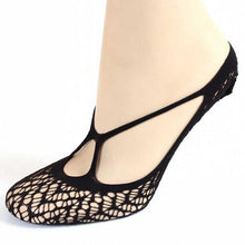 Socks Slippers Ultrathin Fishnet Mesh Elastic invisible Socks Women Shallow Mouth Stealth No Show Socks Ladies #03 BL