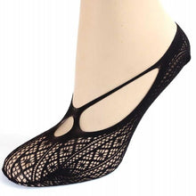 Socks Slippers Ultrathin Fishnet Mesh Elastic invisible Socks Women Shallow Mouth Stealth No Show Socks Ladies #03 BL