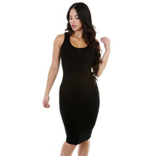 4 Colors Bodycon T Shirt Dress Women Sexy  Sleeveless Sheath Slim Simple Desgin Mini Dress Vestidos Women Clothing #63 BL