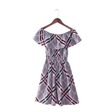 5 Colors  Women Off Shoulder Dress Floral PrintGirls Womens Dresess Boat Neck Strapless Cute Dress Female Vestidos BL