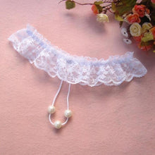 5 Colors  Sexy Ladies G String Underwear Women Pearls Thongs And Strings Intimates Underpants bragas mujer  #23 BL