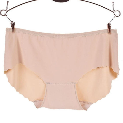 6 Colors Underwear Women Soft Underpants Seamless High Waist Briefs Cotton Spandex   Unpanties Ladies Culotte Femme#63 BL