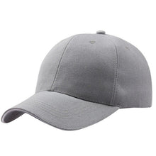 9 Colors Women Baseball Cap   Solid Cotton Snapback Hat Hip-Hop Adjustable Hats Women Men   gorras #03 BL