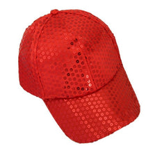 Summr  Sequin Bling baseball cap Hats Kids Girls 9 Colors Snapback Hats Cap For Children Boys Girls Casquette Gorra BL