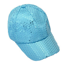 Summr  Sequin Bling baseball cap Hats Kids Girls 9 Colors Snapback Hats Cap For Children Boys Girls Casquette Gorra BL