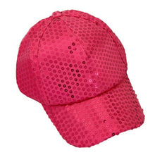 Summr  Sequin Bling baseball cap Hats Kids Girls 9 Colors Snapback Hats Cap For Children Boys Girls Casquette Gorra BL