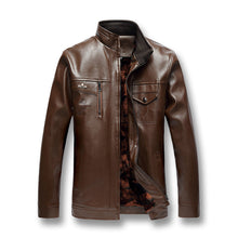 Best Seller Men Leather Jacket Men PU Leather Coats Turn-down Collar Wears Leather Jacket Men Slim Leather Jackets BL
