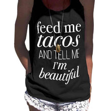 Black White Letter Tanks Tops Women Sleeveless Sexy Tank Tops  Summmer Style Vest T-Shirt Ladies haut femme  #23 BL