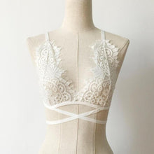 Black/White Sexy Ladies Women Floral Lace Bralette Bustier Bandage Crop Top Lace Sheer Triangle Short Tank Top Female Camis #23 BL