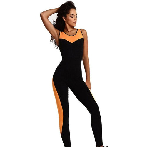 Bodycon Slim  Jumpsuits And Rompers  Long Pants Women Overalls Sleeveless Backless Casual Fitness Suits For Women #63 BL