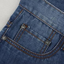 Leisure True Jeans Men Mid Waist Famous Straight Denim Long Trousers Business Designer Jeans Casual Jeans Pant BL