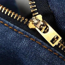 Leisure True Jeans Men Mid Waist Famous Straight Denim Long Trousers Business Designer Jeans Casual Jeans Pant BL