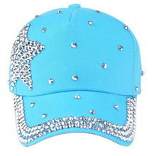 Children Cap For Girls   women's hats Baseball Cap Rhinestone Star Shaped Boy Girls Snapback Hat 5 Colors hat BL