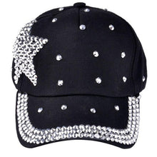 Children Cap For Girls   women's hats Baseball Cap Rhinestone Star Shaped Boy Girls Snapback Hat 5 Colors hat BL