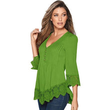 t shirt women Solid Sexy V Neck Long sleeve Lace Crochet tops for women Top Tee Shirt Female Vetement Femme BL