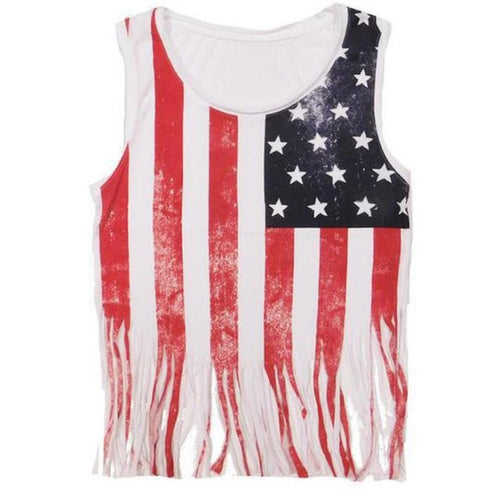 Sexy Print Tassel Sleeveless Tank Top For Women Cotton Camisole tops women's Tops #52 BL
