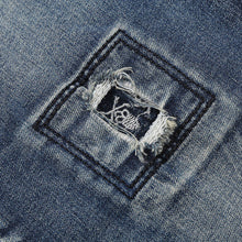 Denim Pants Printed Jeans Style Full Length Skull Picture Jeans Punk Style Beggar Slim Fit Jeans Men Pants BL