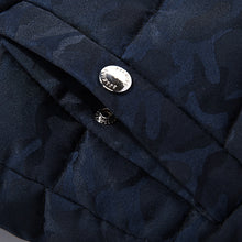 Men Camouflage Thick Jackets and Costs Warm Hooded Men Parkas Casual Men Overcoats Slim Fits S- BL