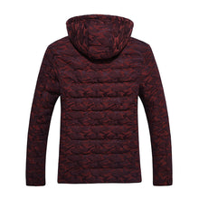 Men Camouflage Thick Jackets and Costs Warm Hooded Men Parkas Casual Men Overcoats Slim Fits S- BL