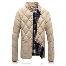 Men Down Parkas Men Coats Slim Fits Men Jackets Plus Size Solid Men Outwears BL