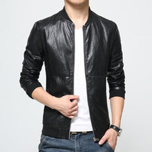 Men Jackets PU Men's Casual Dress Jackets Men Outwears Coats Slim Fits Plus Size Coats BL