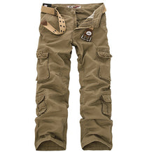 Men's Cargo Pants Warm Sports Baggy Pants Cotton Trousers For Men Camouflage Military Tactical Overalls Hombre BL