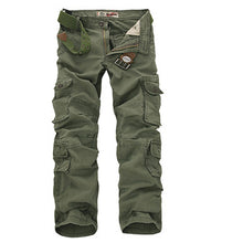 Men's Cargo Pants Warm Sports Baggy Pants Cotton Trousers For Men Camouflage Military Tactical Overalls Hombre BL