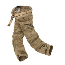 Men's Cargo Pants Warm Sports Baggy Pants Cotton Trousers For Men Camouflage Military Tactical Overalls Hombre BL