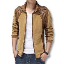 Style Men Jackets Leather Coats Slim Fit Men's Clothing Outwears Men BL