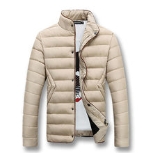 Classic Men's Down Coat Wear Men's Coat Thick Warm Down Jacket Men Stand Collar Coats Jackets BL