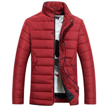 Classic Men's Down Coat Wear Men's Coat Thick Warm Down Jacket Men Stand Collar Coats Jackets BL