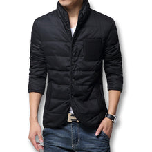 Men Downs Jackets Men's Outwears Slim Fit Warm Jackets Down Parkas BL